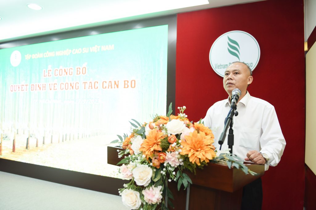 Ông Phạm Hải Dương được bổ nhiệm giữ chức Phó TGĐ VRG